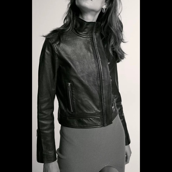 Babaton Jackets & Blazers - Babaton the Jagger Leather Jacket - a classic moto! Like new, barely worn. XXS.